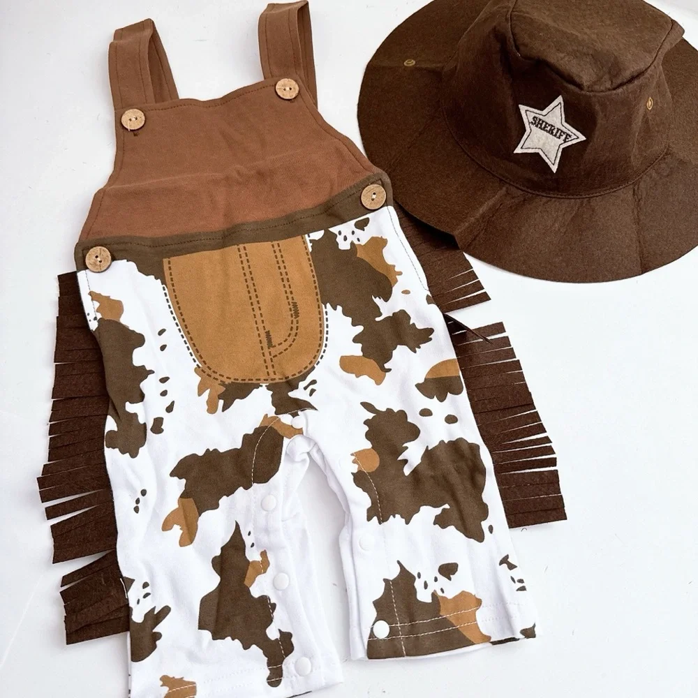 Cowboy Diaper Cake, Wild West Baby Shower Gift